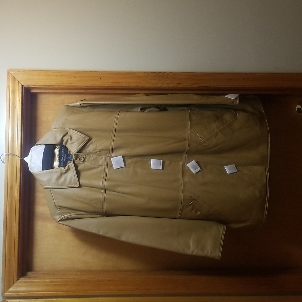 Denim&Co Leather Jacket 2X